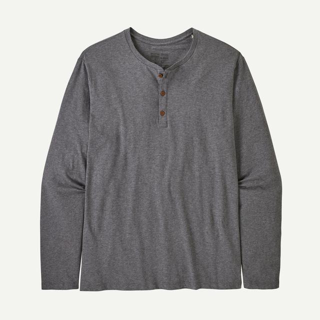 Patagonia Men's Long-Sleeved Daily Henley - Noble Grey