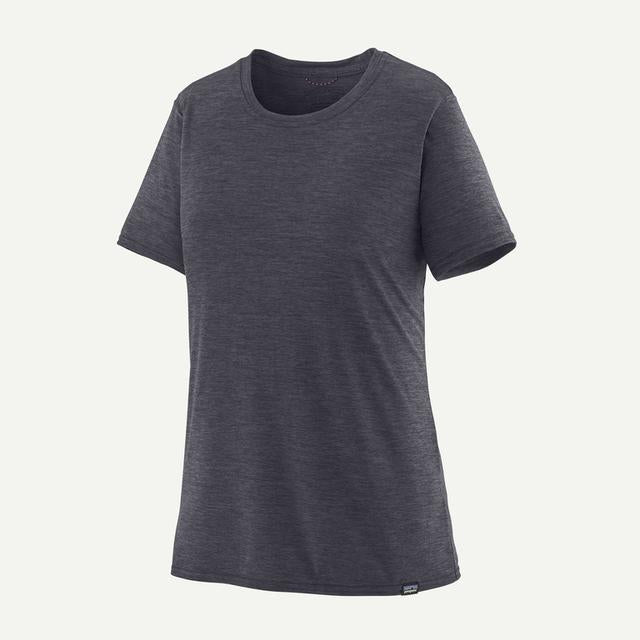 Patagonia Women's Capilene Cool Daily Shirt - Smolder Blue - Light Smolder Blue X-Dye