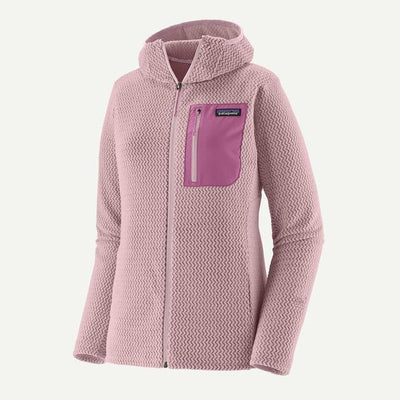 Womens R1 Air Full Zip Hoody - Quiet Violet