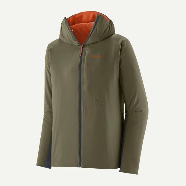 Mens Nano Air Ultralight Full Zip Hoody - Basin Green
