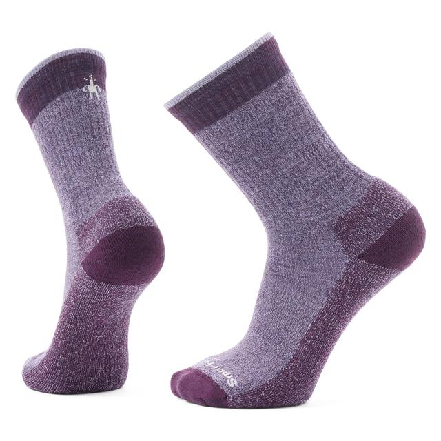 Smartwool Everyday Rollinsville Light Cushion Crew Socks - Uviolet-Purp Iris Marl