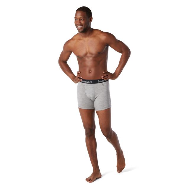 Smartwool Men's Boxer Brief - Light Gray Heather