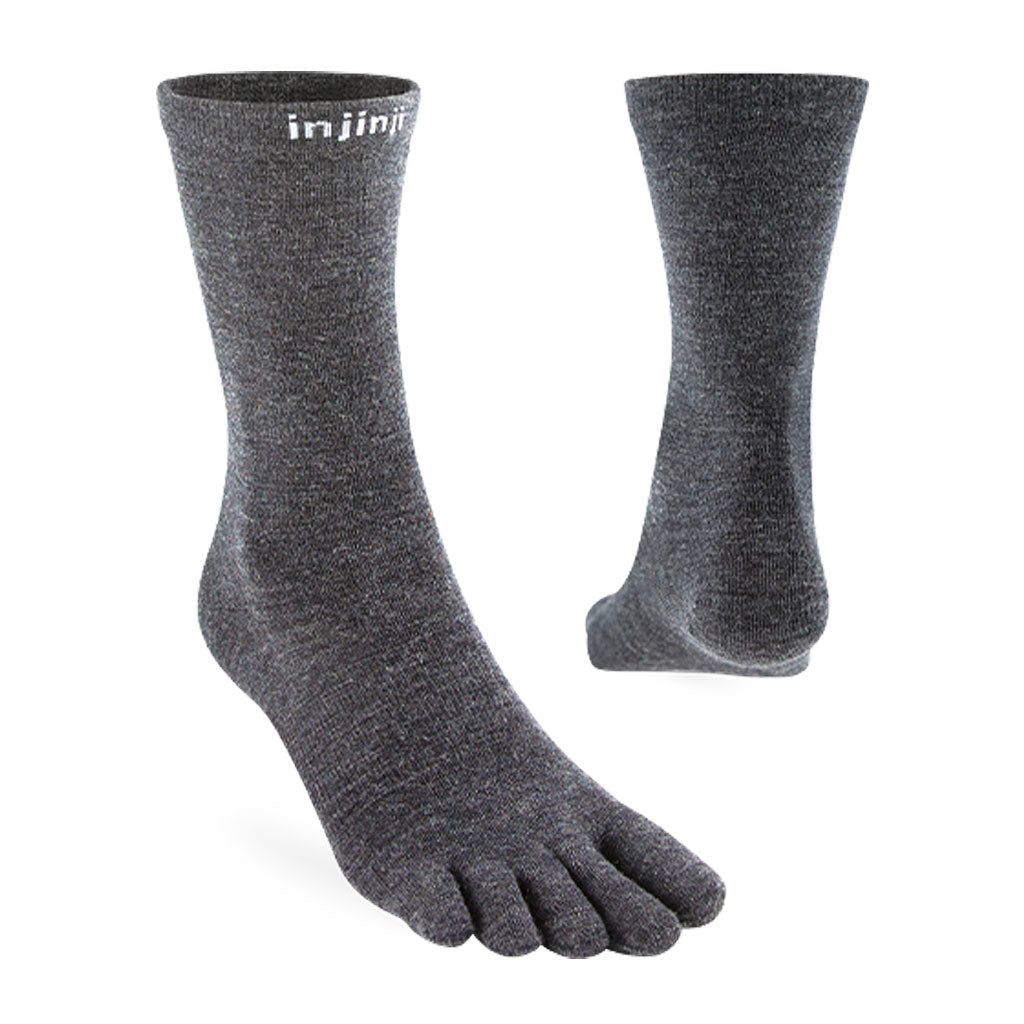 Liner Crew Performance Wool Socks - Slate