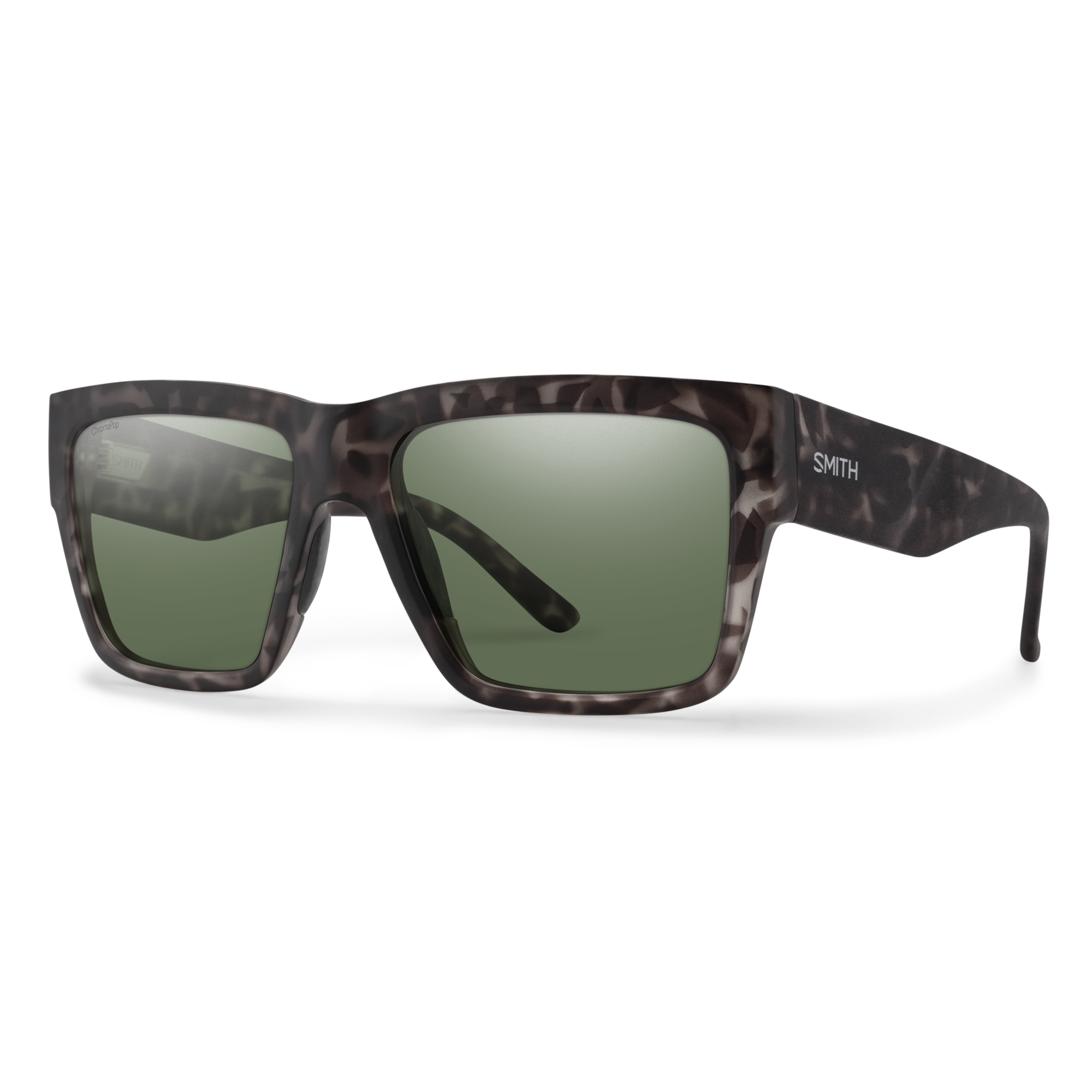 Smith Optics Lineup - Matte Gray Tortoise / ChromaPop Polarized Gray Green