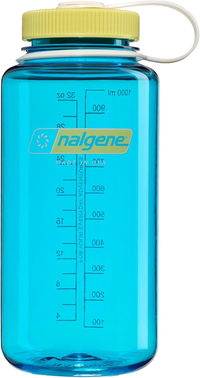 Nalgene 32 oz Wide Mouth Sustain — Blue Atoll
