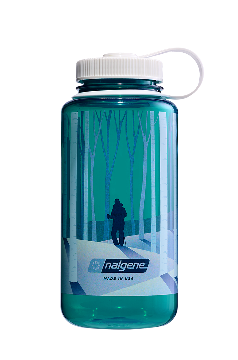 Nalgene 32 oz Wide Mouth Sustain — Forest
