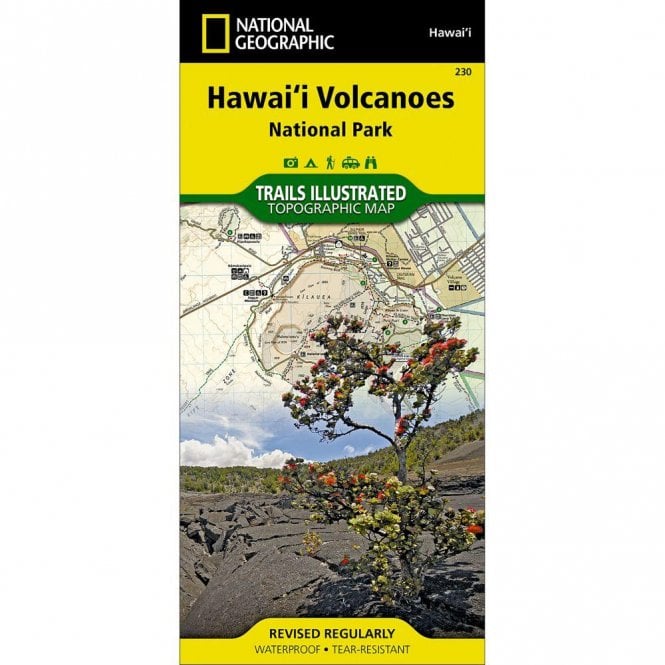 Hawaii Volcanoes National Park Map
