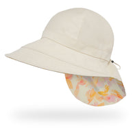 Womens Natural Blend Cape - Magnolia/Pink Petals