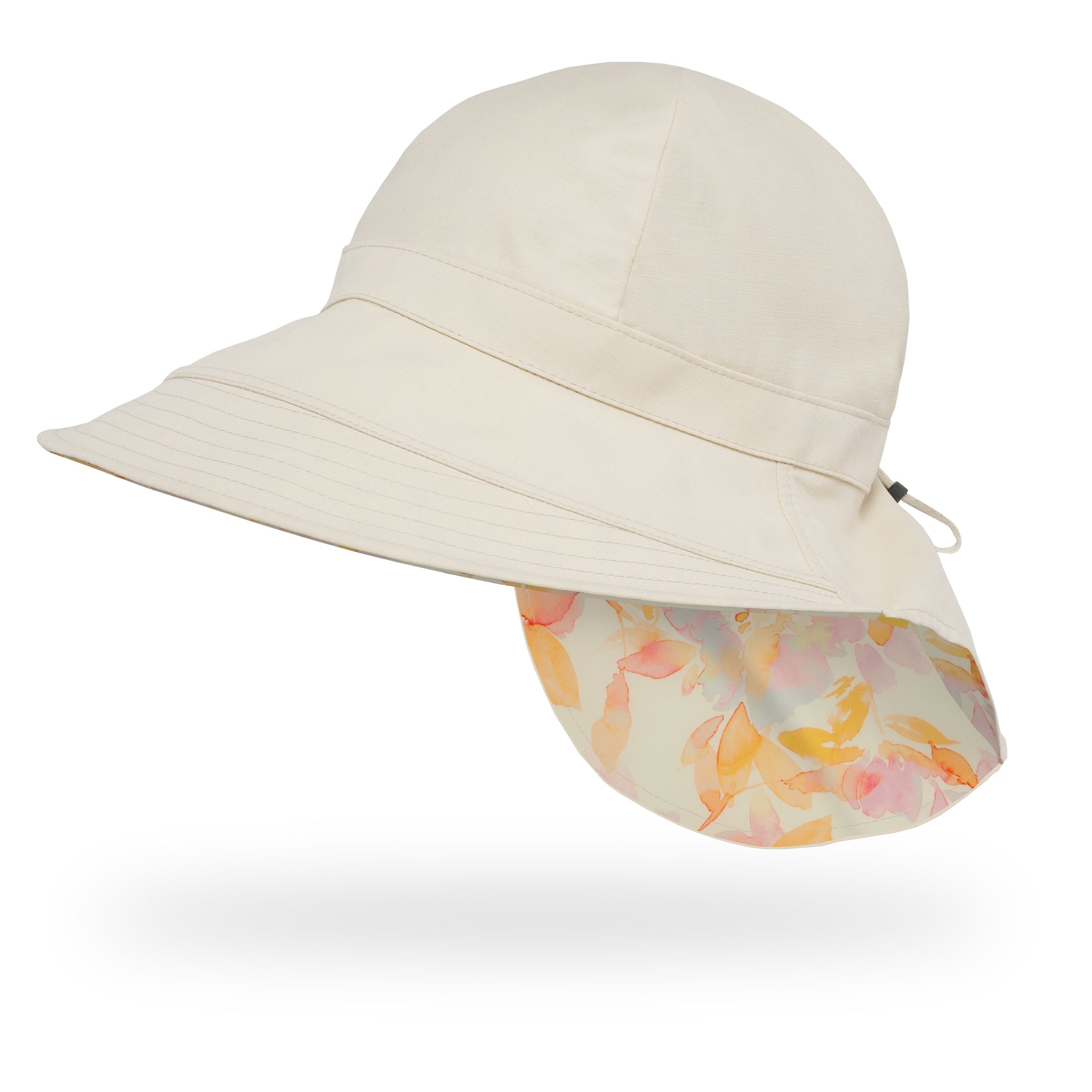 Womens Natural Blend Cape - Magnolia/Pink Petals