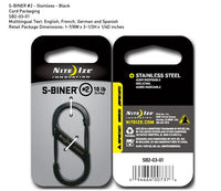Liberty Mountain S Biner - #2 Black (Single)