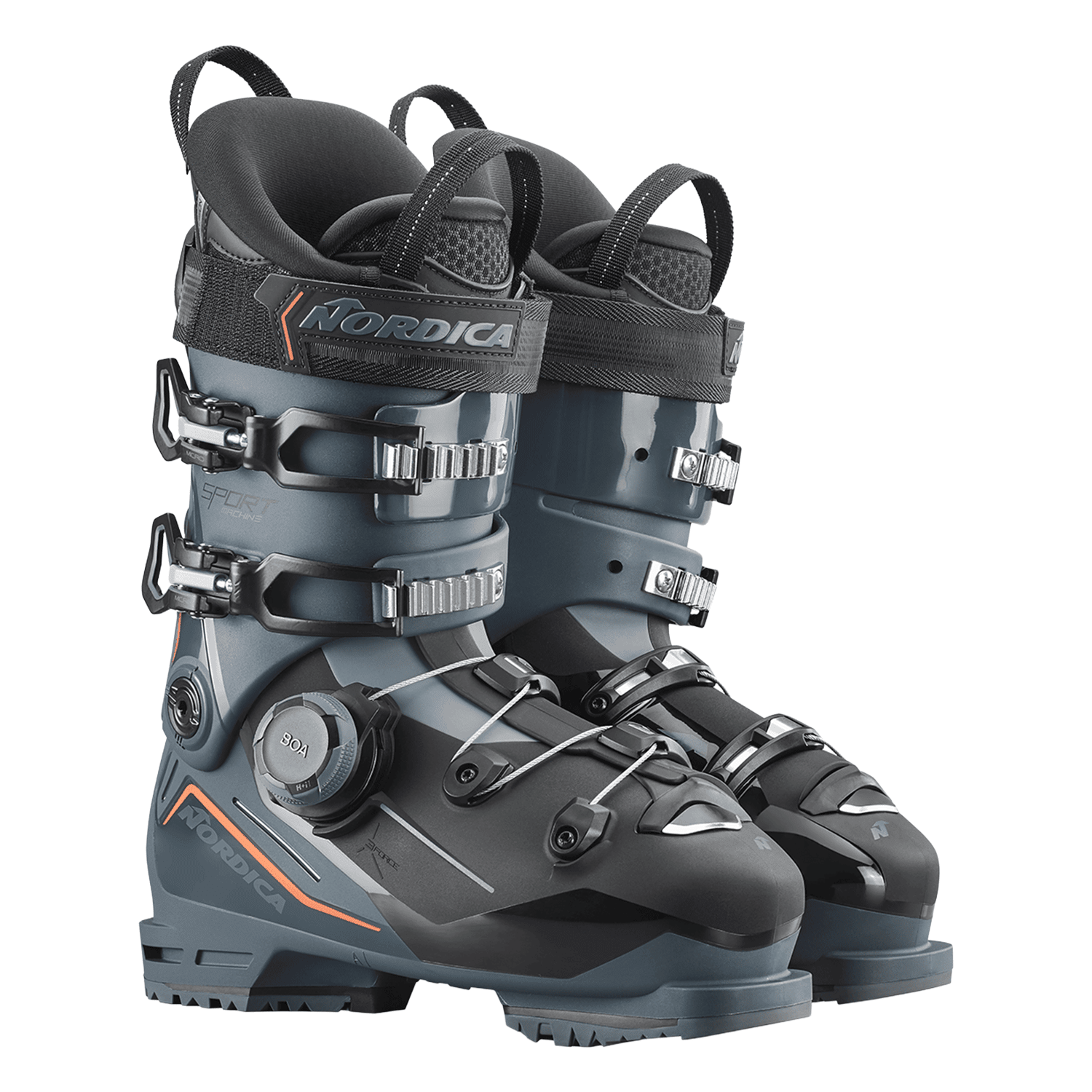 Sportmachine 3 100 Boa Ski Boots 2026 - Green / Black / Red