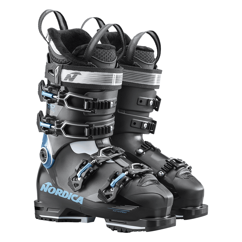 Womens Promachine 95 Ski Boots 2026 - Black / Anthracite / Red