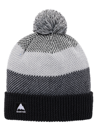 Kids' Fleece-Lined Pom Beanie - True Black