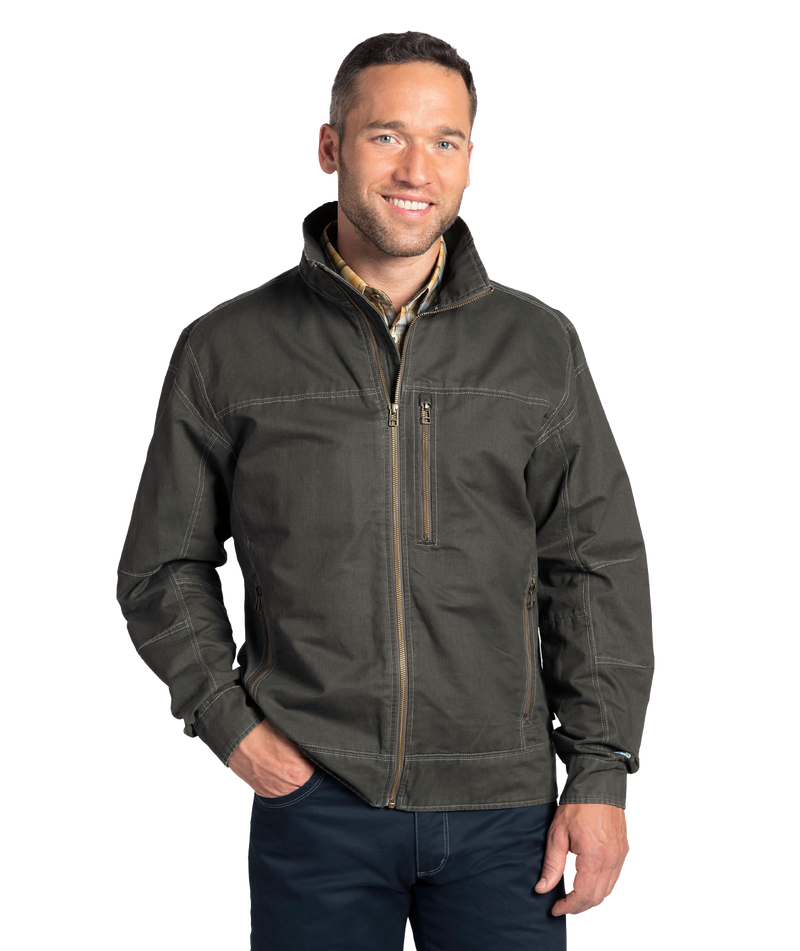 Men's Burr Jacket - GUN METAL