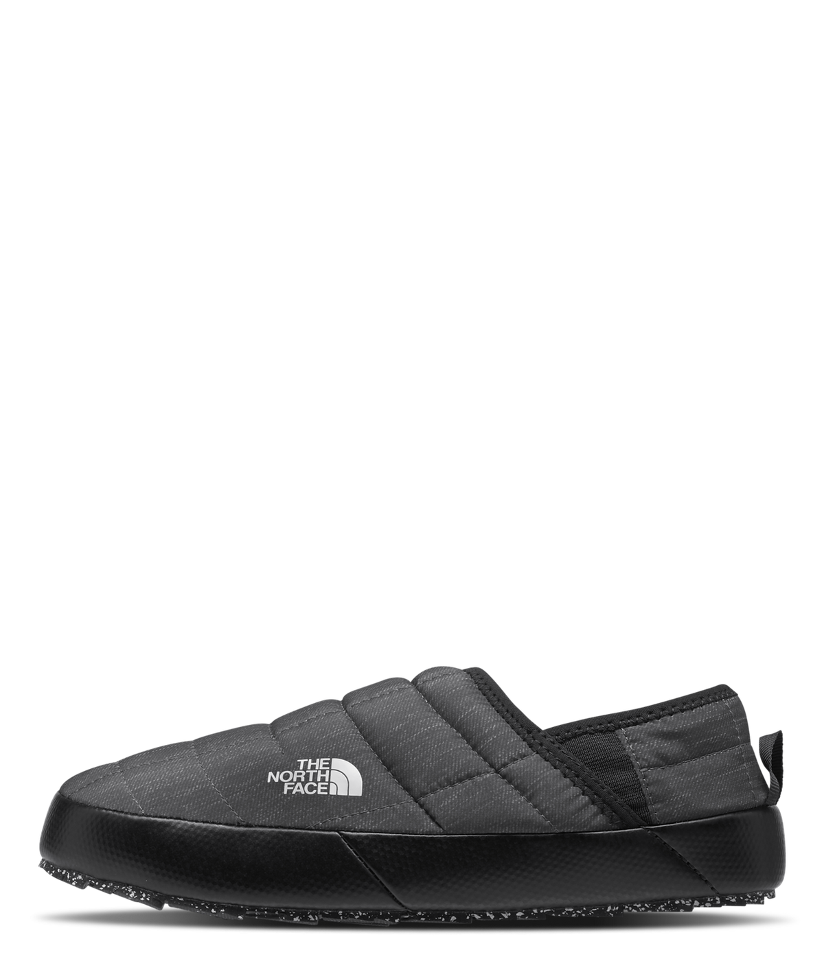 The North Face Women's ThermoBall Traction Mule V - Phantom Grey Heather Print/TNF Black
