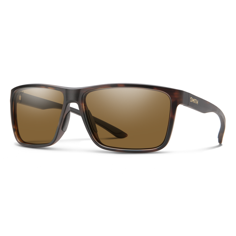 Riptide Sunglasses - Matte Tortoise / ChromaPop Polarized Brown