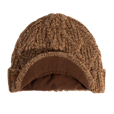 Yukon Brim Beanie - Khaki Marl