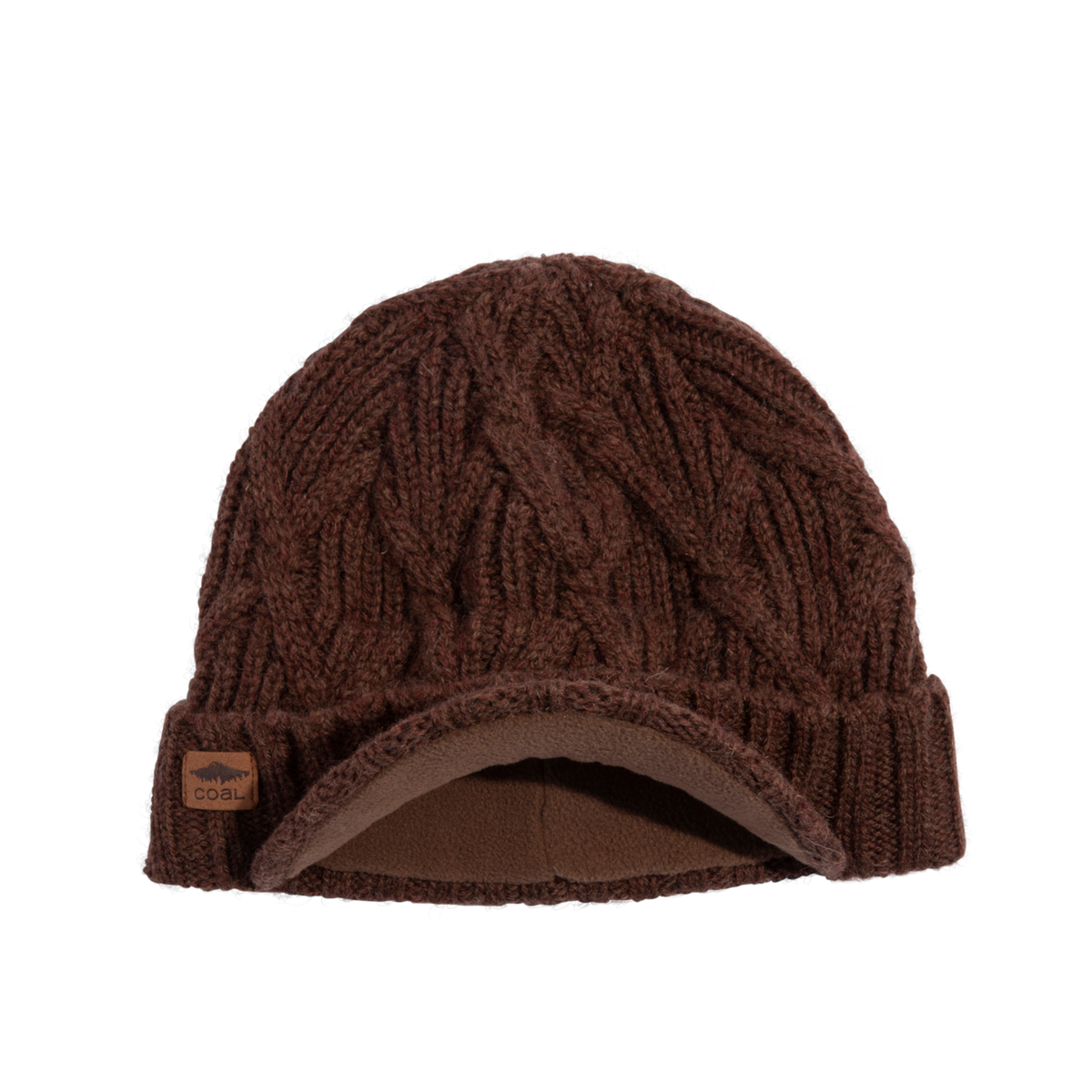 COAL Yukon Brim Beanie - Light Brown