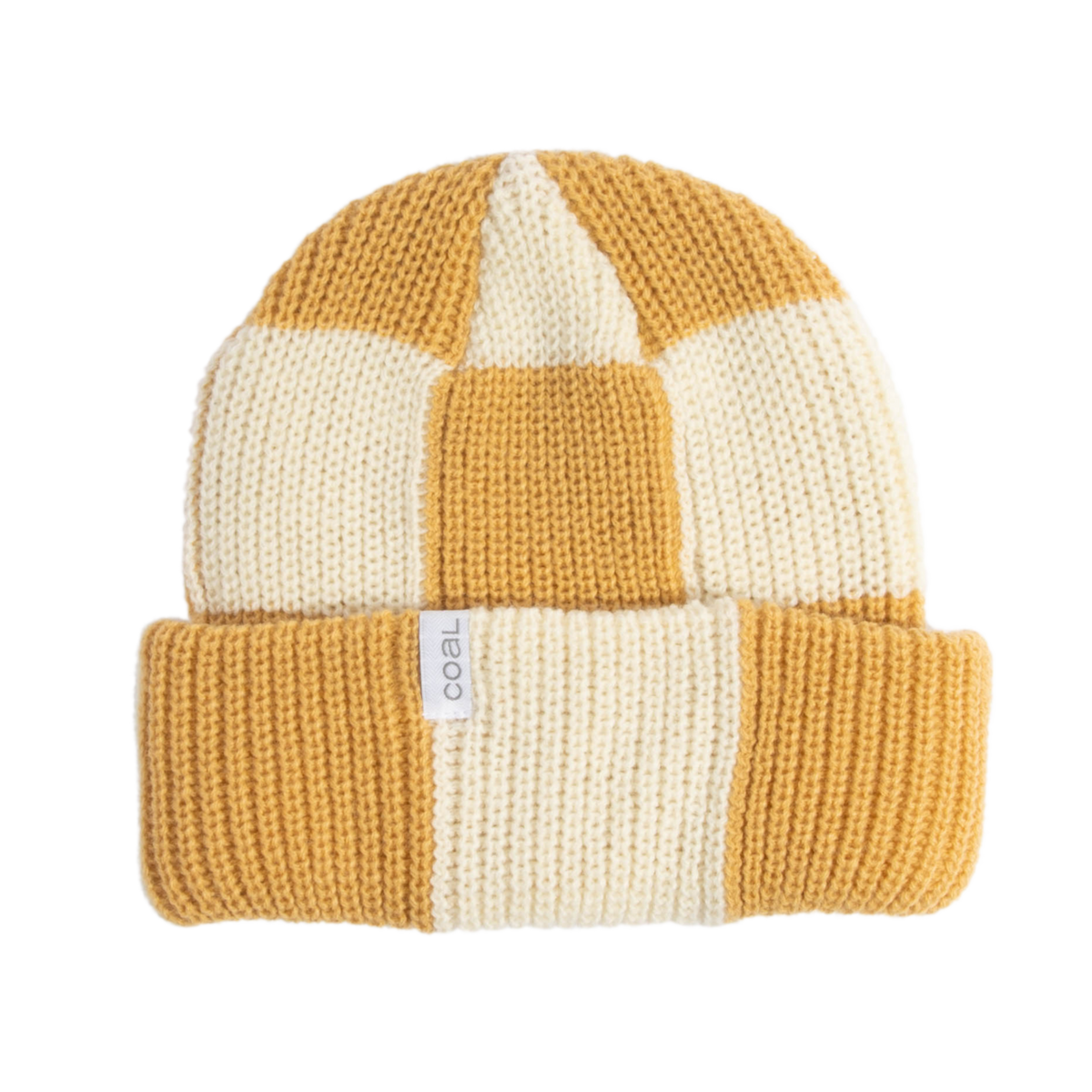 Frena Baggy Beanie - Khaki Check
