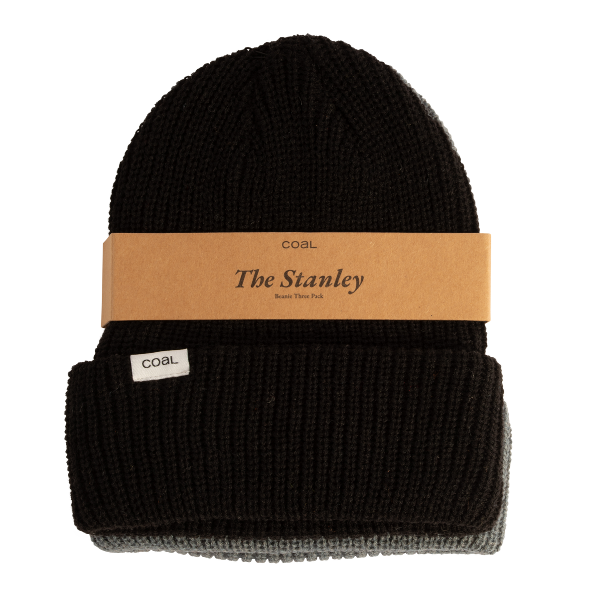 Stanley 3-Pack Beanie - Black/Storm/Bone