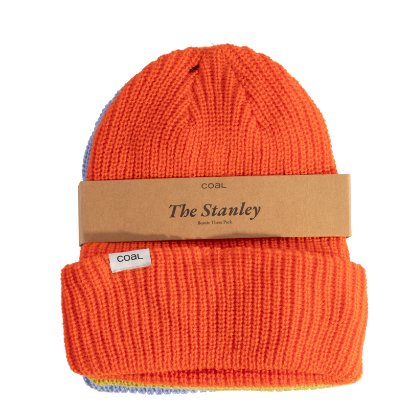Stanley 3-Pack Beanie - Poppy/Lichen/Peri