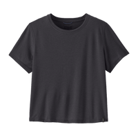 Patagonia Women's Cap Cool Trail Cropped Shirt - Ink Black