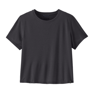 Patagonia Women's Cap Cool Trail Cropped Shirt - Ink Black