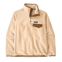 Womens Lightweight Synchilla Snap T Pullover - Natural