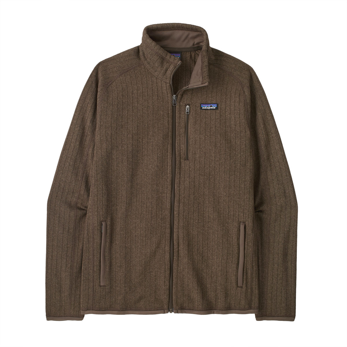 Patagonia Mens Better Sweater Jacket - Marlow Brown Rib Knit
