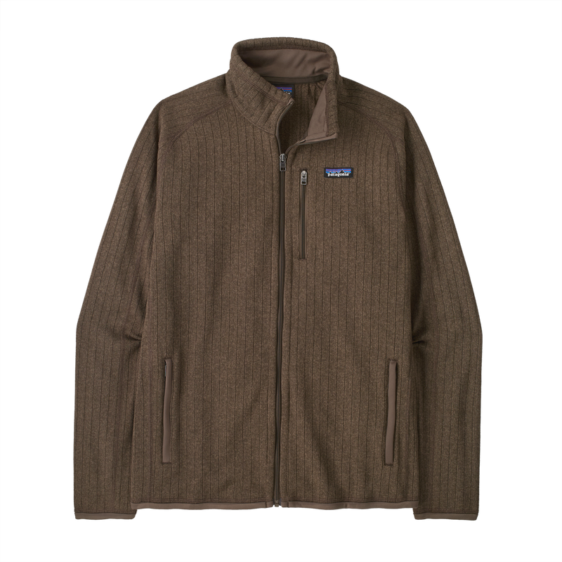 Patagonia Mens Better Sweater Jacket - Marlow Brown Rib Knit