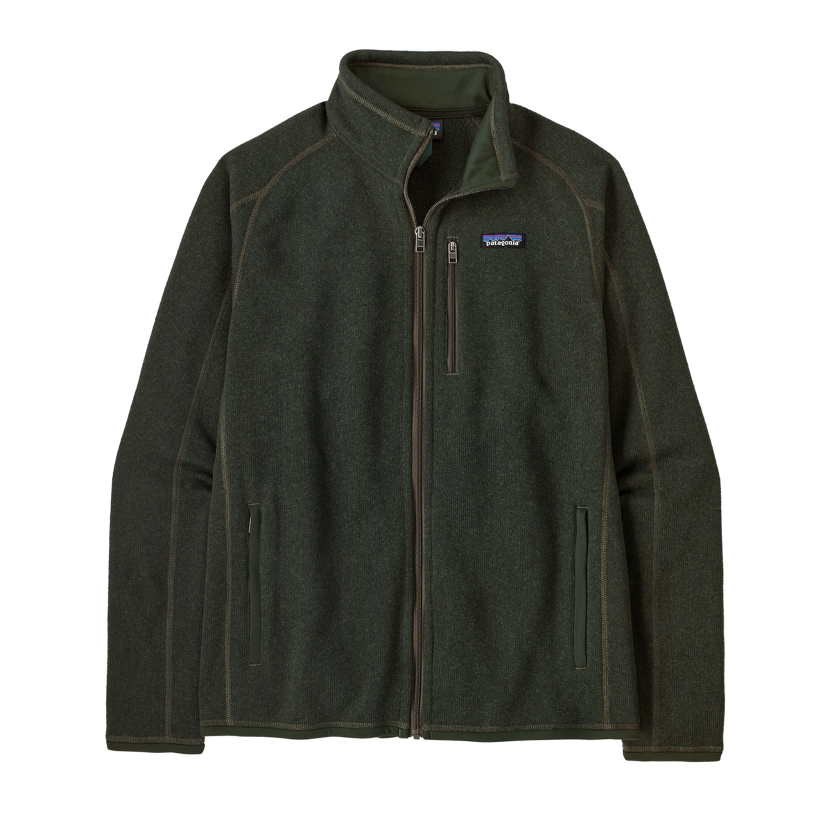 Patagonia Mens Better Sweater Jacket - Old Growth Green