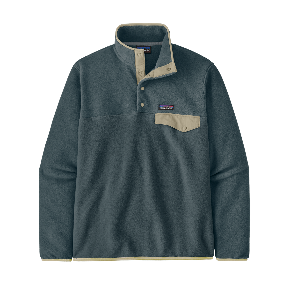 Mens Lw Synch Snap T Pullover - Summit Blue
