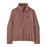 370636 Patagonia Womens Micro D 1 4 Zip - Moonrise Taupe