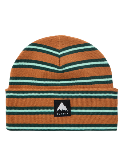 Recycled Kactusbunch Tall Beanie - Spiced Chai Stripes