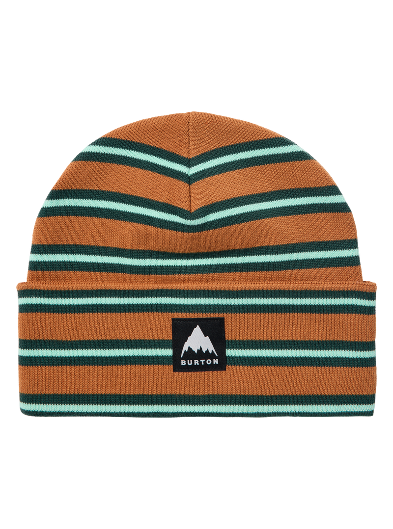 Recycled Kactusbunch Tall Beanie - Spiced Chai Stripes