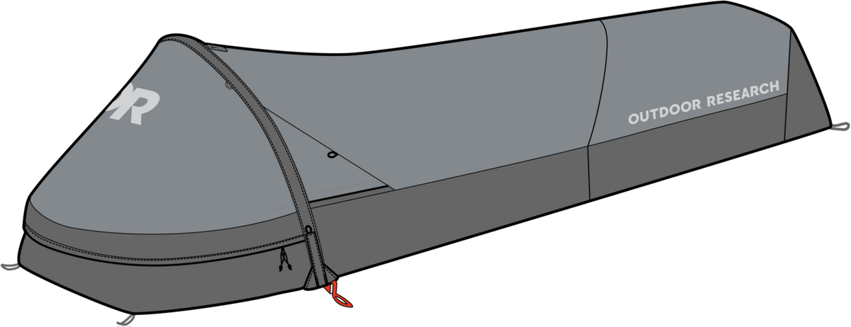 Helium Ul Bivy - Light Pewter