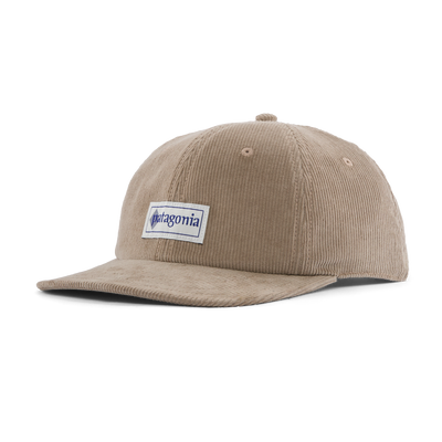 Corduroy Cap - Hut Tripper Label: Seabird Grey