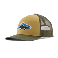 Patagonia Fitz Roy Trout Trucker Hat - Lynx Tan