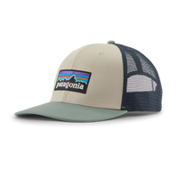 557378 Patagonia P 6 Logo Trucker Hat - Pumice