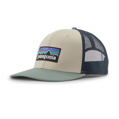 557378 Patagonia P 6 Logo Trucker Hat - Pumice