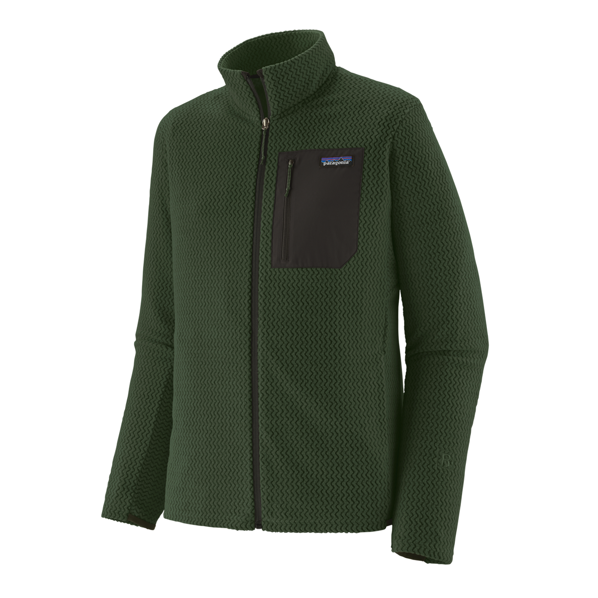 Mens R1 Air Jacket - Treeline Green