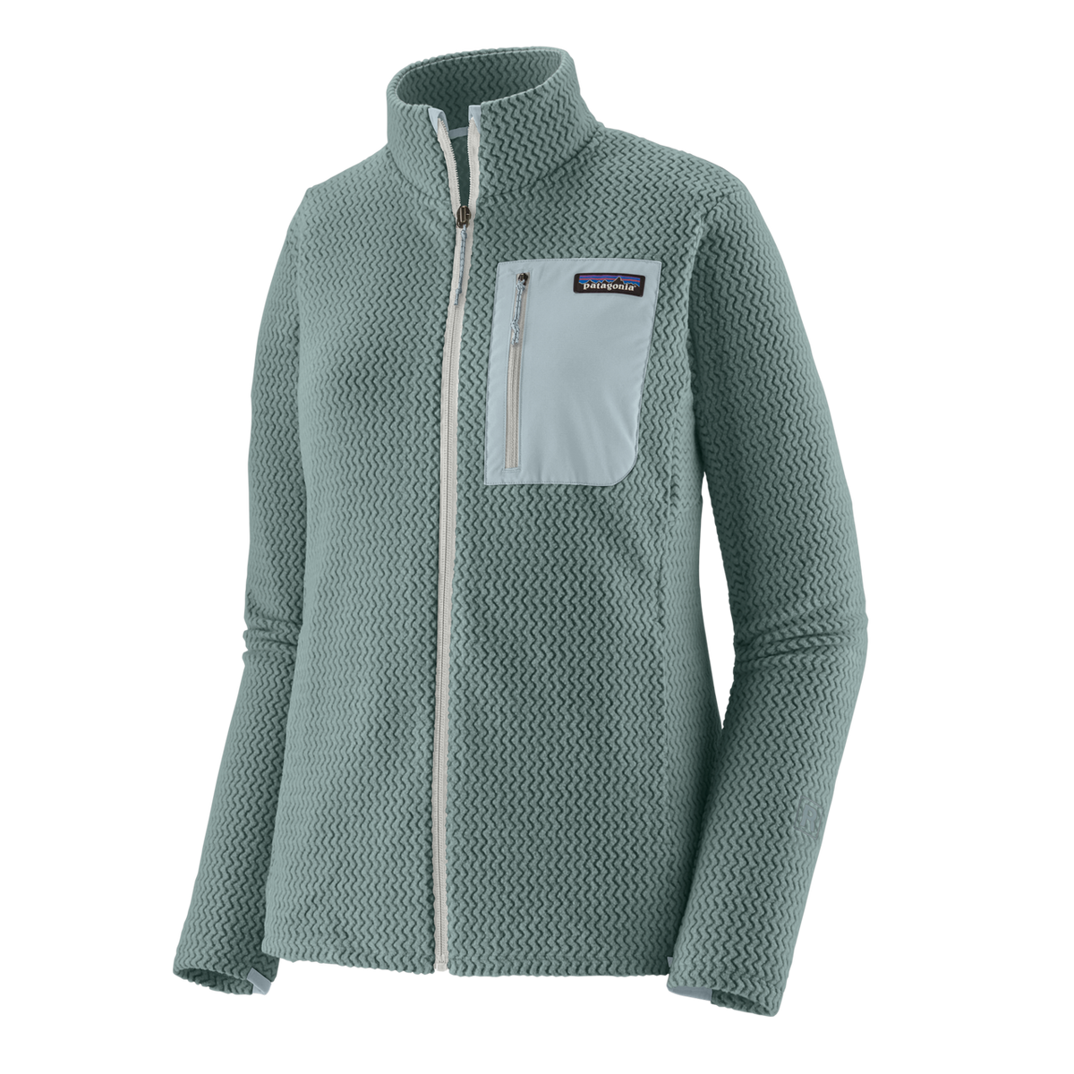 Womens R1 Air Jacket - Blue Sage