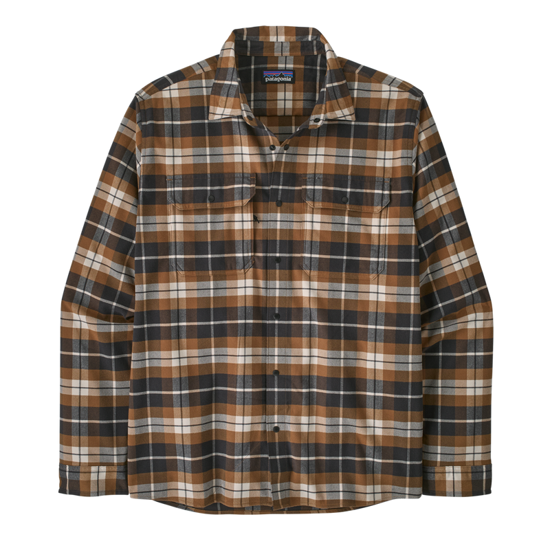 Mens Canyonite Flannel Shirt - Switchback: Nest Brown