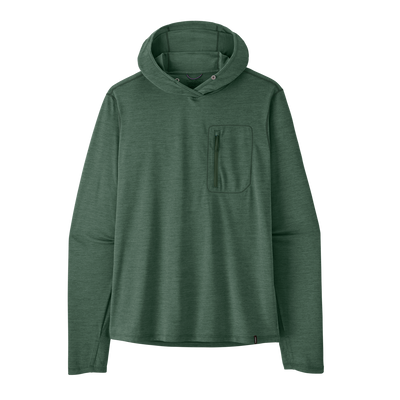 Mens Cap Cool Sun Hoody - Canopy Green - Light Canopy Green X-Dye