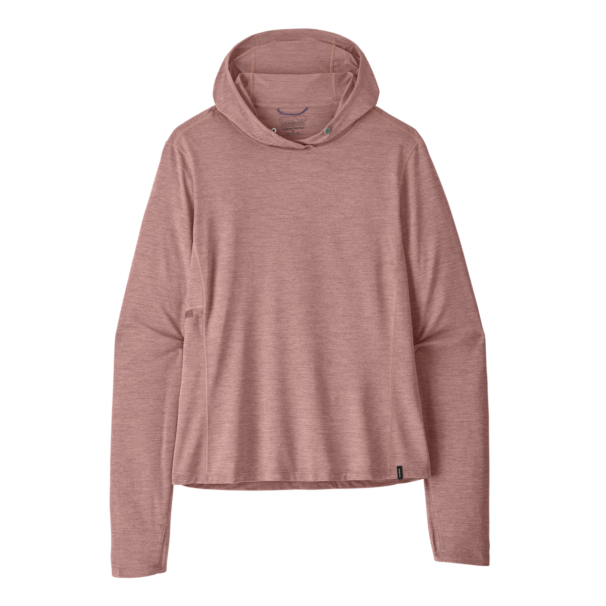 Womens Cap Cool Sun Hoody - Fuzzy Mauve - Moonrise Taupe X-Dye