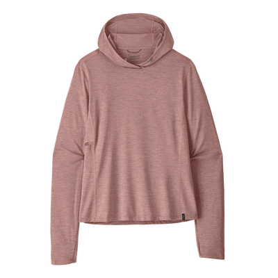 Womens Cap Cool Sun Hoody - Fuzzy Mauve - Moonrise Taupe X-Dye