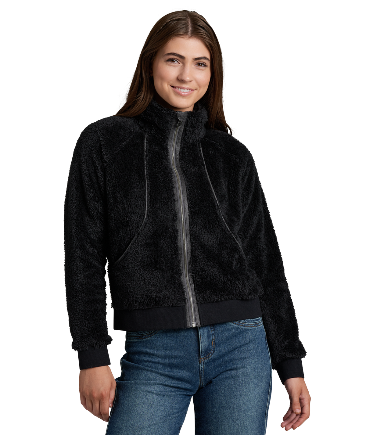 Women's Avina Flight Jacket - BLACK