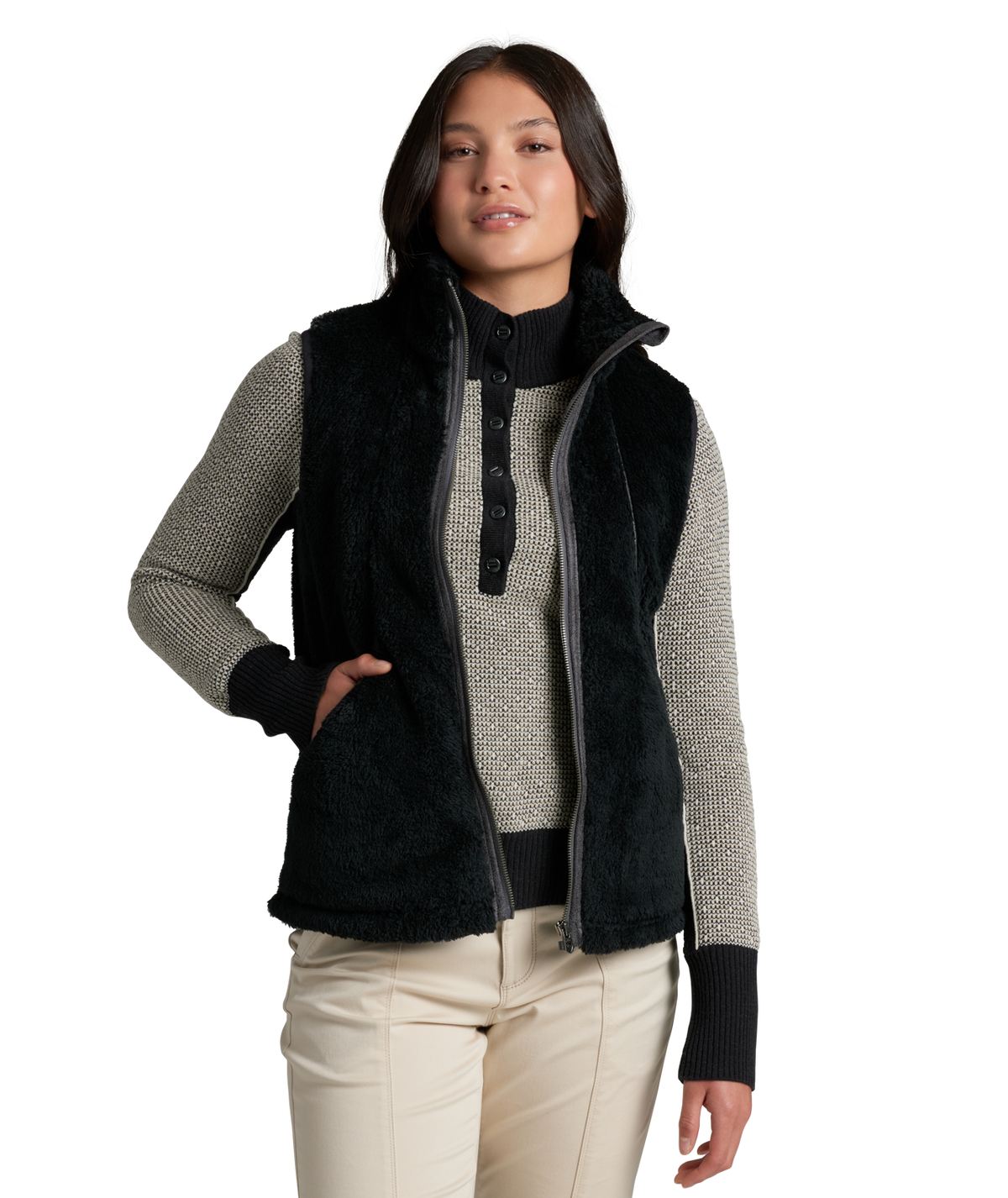 Women's Avina Flight Vest - BLACK