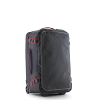 Patagonia Black Hole Wheeled Duffel 40L - Smolder Blue w/Amanita Red