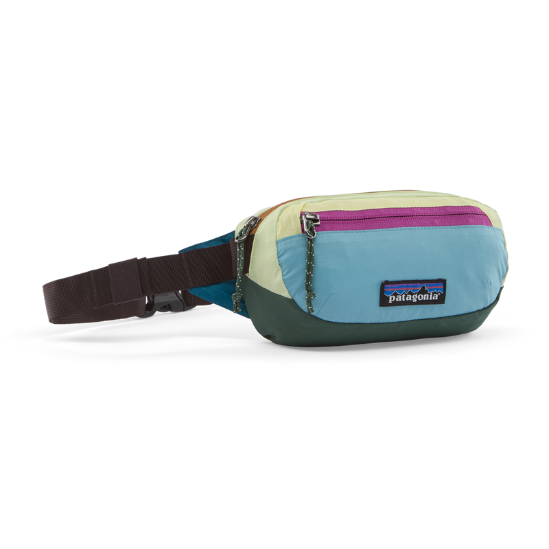 Terravia Mini Hip Pack - Patchwork: Snowmelt Blue